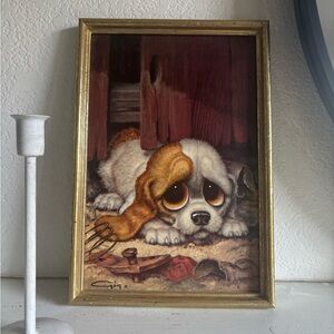 Pity Puppy Painting print Gig